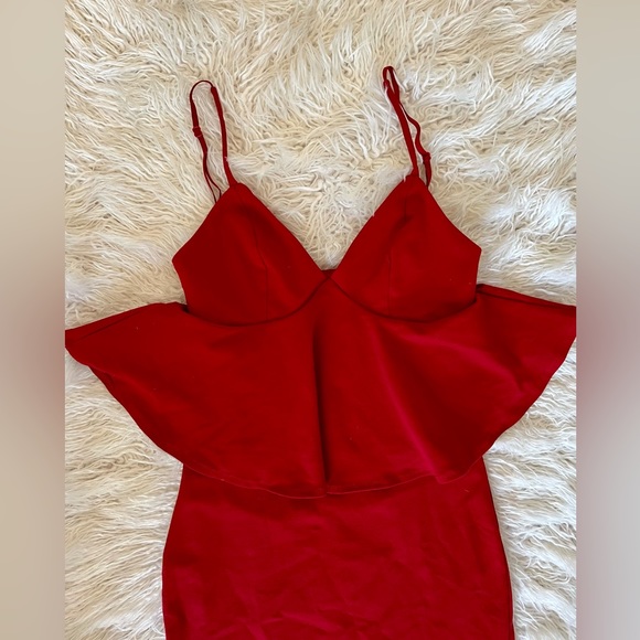 Sexy Bebe Peplum Dress - Picture 2 of 4